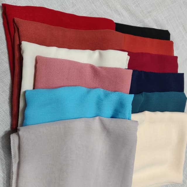 Turkish Georgette chiffon stoler Hijab Scarf,